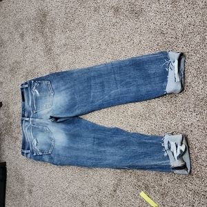 Buckle Black Skinny Jeans